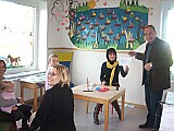Bürgermeister Bojer weiß wie unsere Geheimschrift funktioniert.
