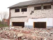 Abbruch der Wippinger Mehrzweckhalle