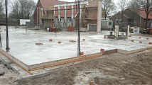Baustelle Mehrzweckhalle